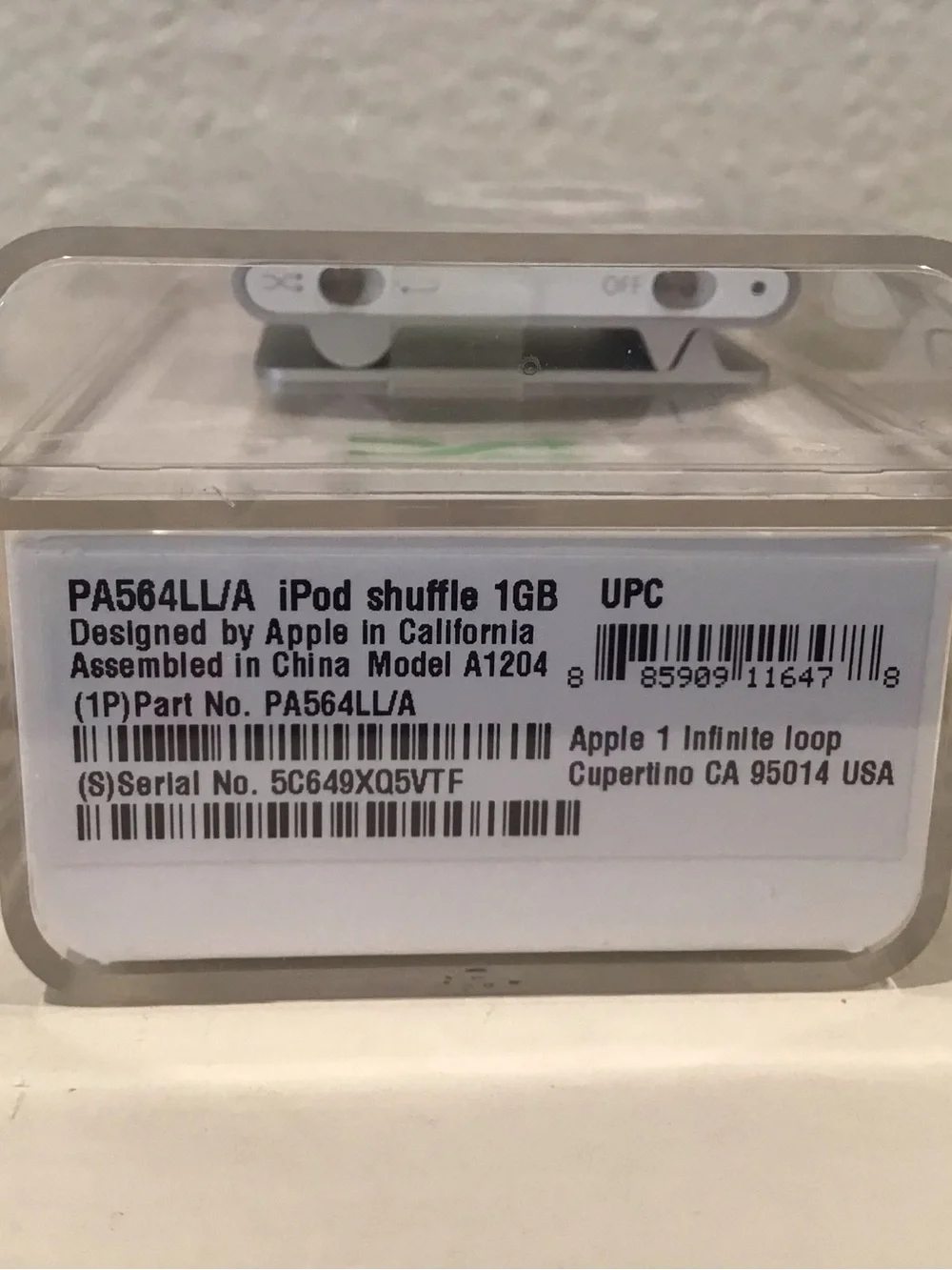 Apple compact ipod